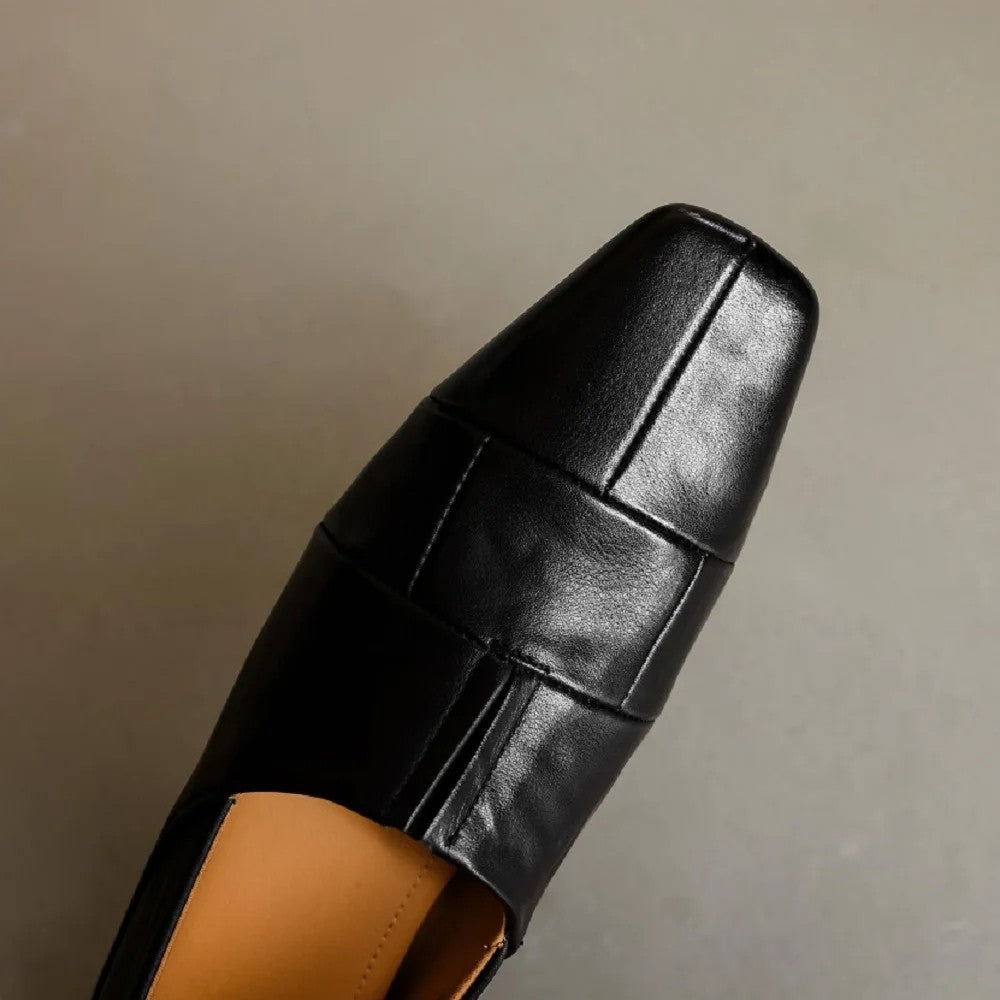 Cortile Square-Toe Slippers