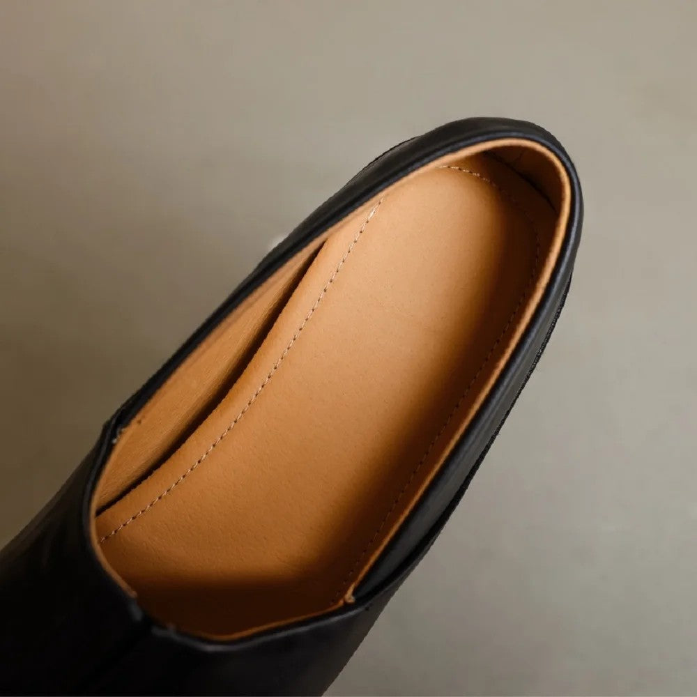Cortile Square-Toe Slippers