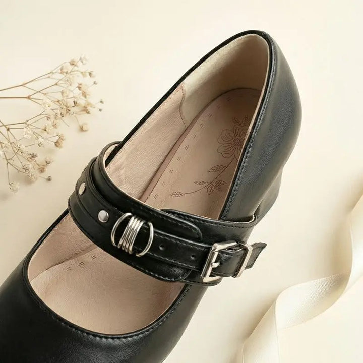 Ledger Buckle Mary Janes