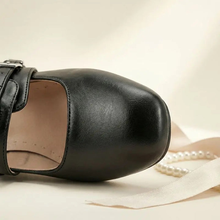 Ledger Buckle Mary Janes
