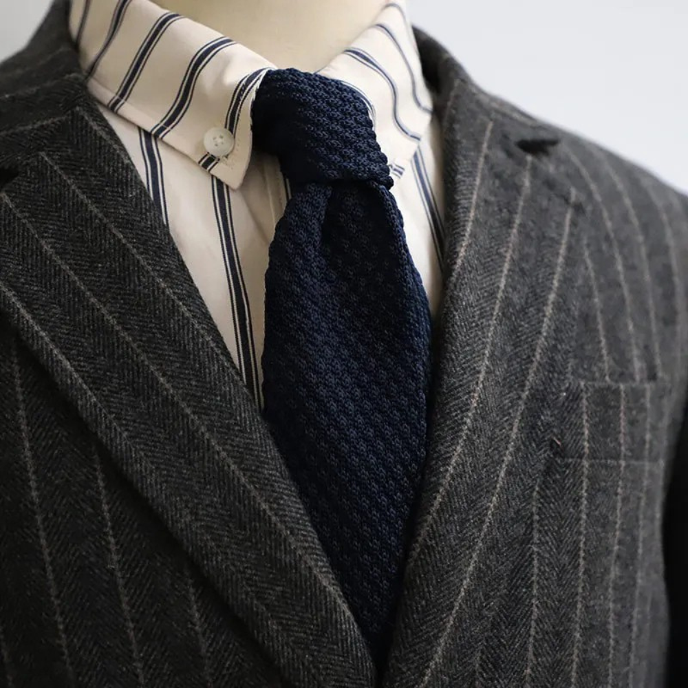 Slatefield Weave Tie