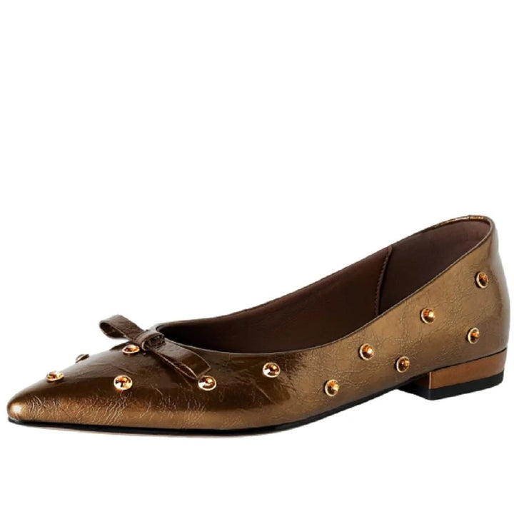 Astra Studded Pointed Flats