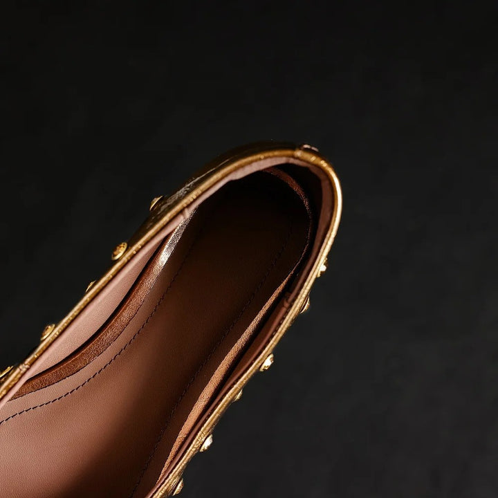 Astra Studded Pointed Flats