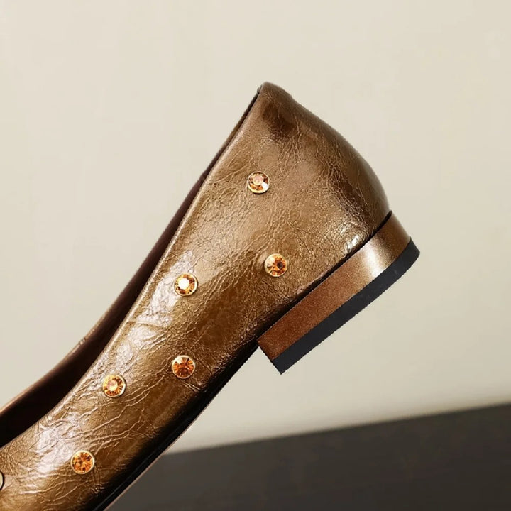 Astra Studded Pointed Flats