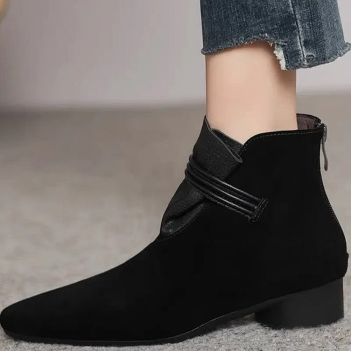 Sabine Knot Ankle Boots