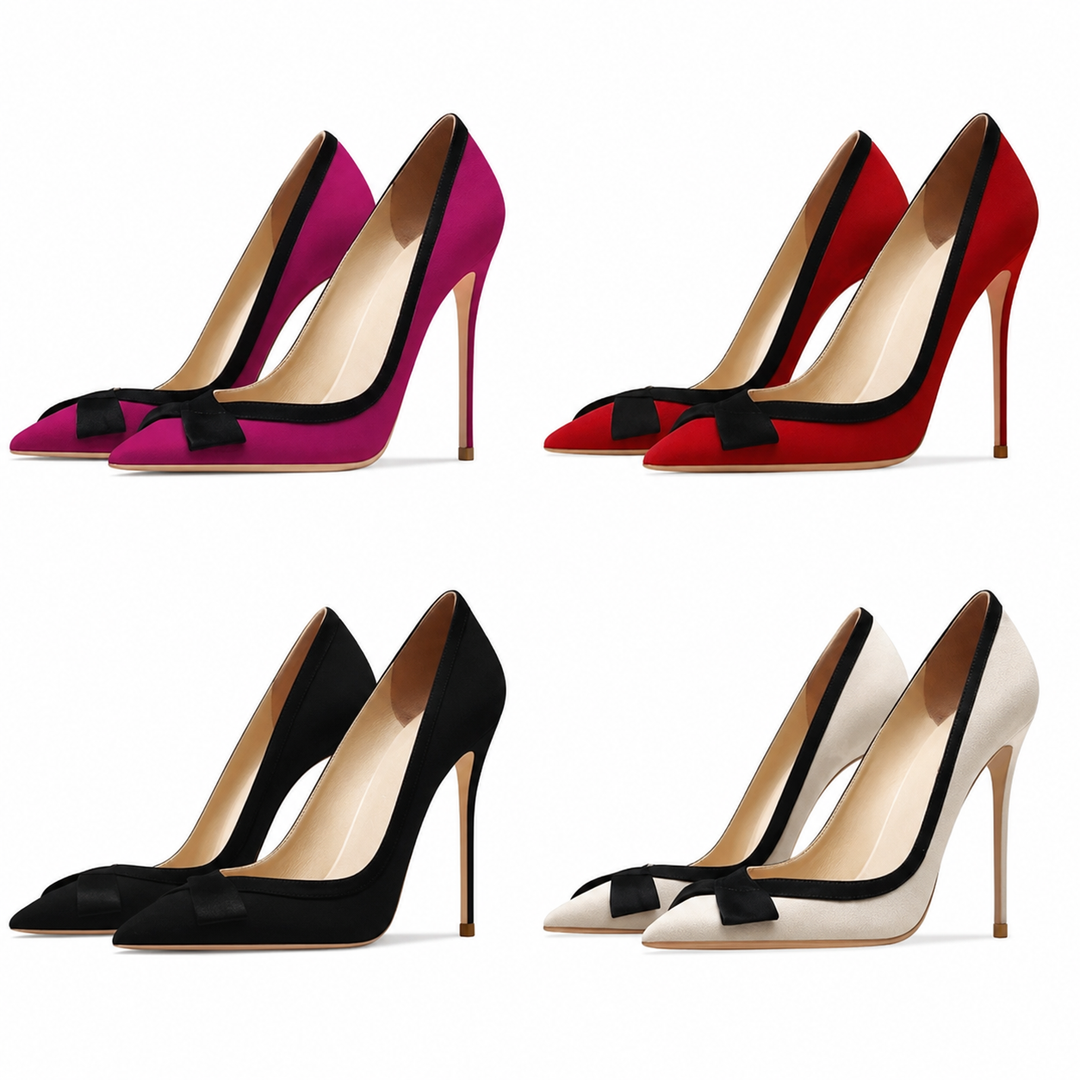 Nastrino Bow Pointed Pumps