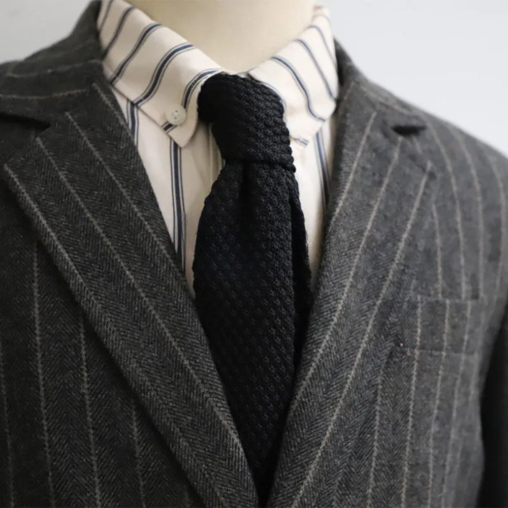 Slatefield Weave Tie