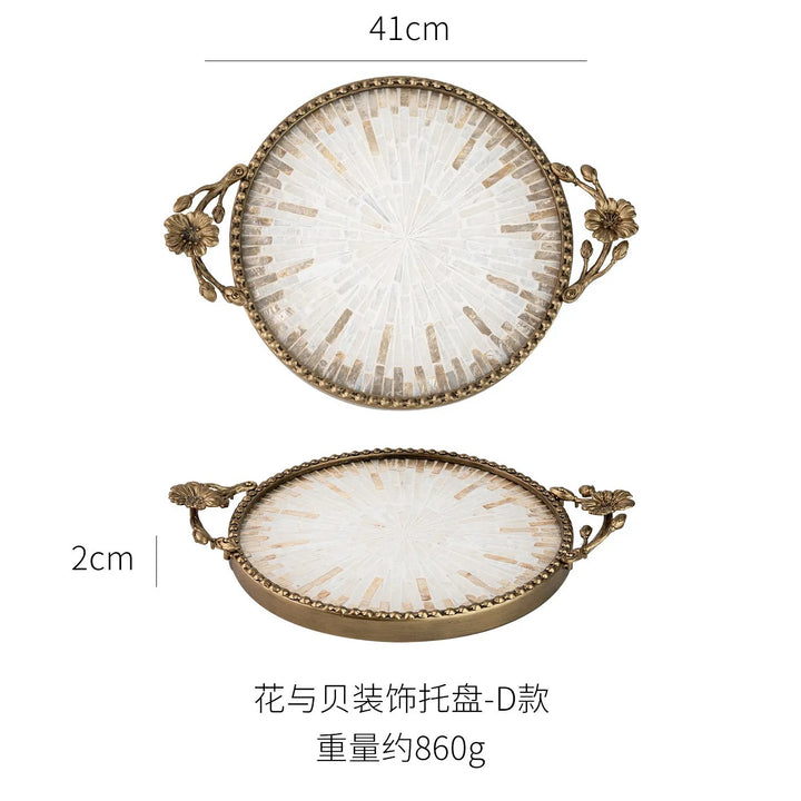 Vestibule Shell Serving Tray
