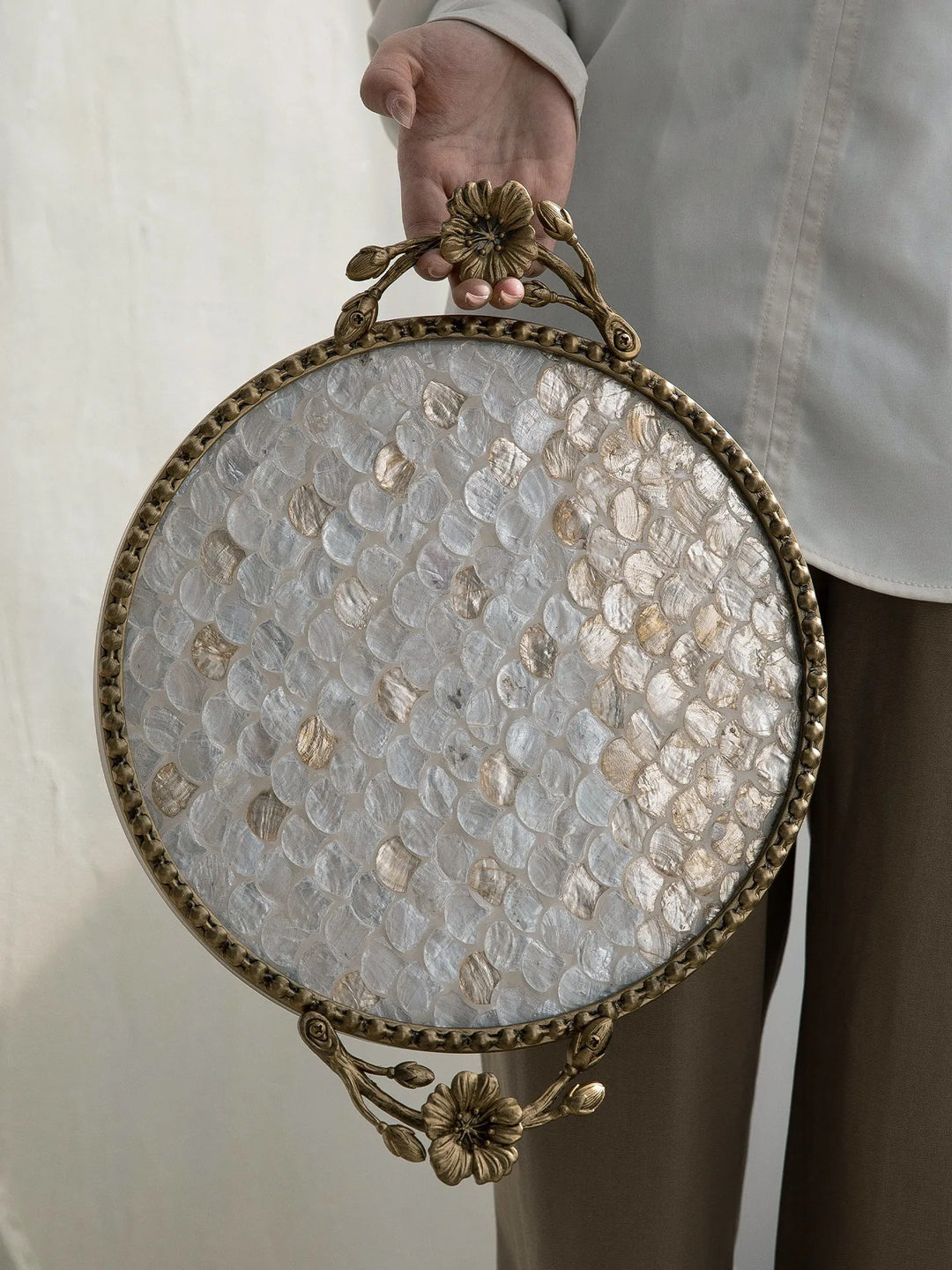 Vestibule Shell Serving Tray
