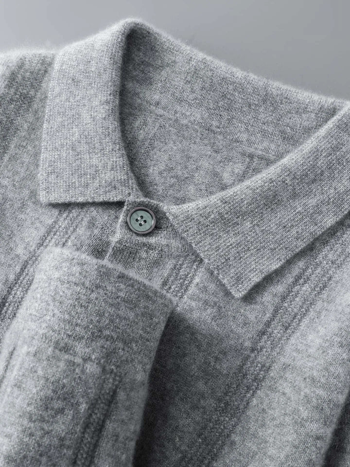 Alden Ribbed Cashmere Cardigan