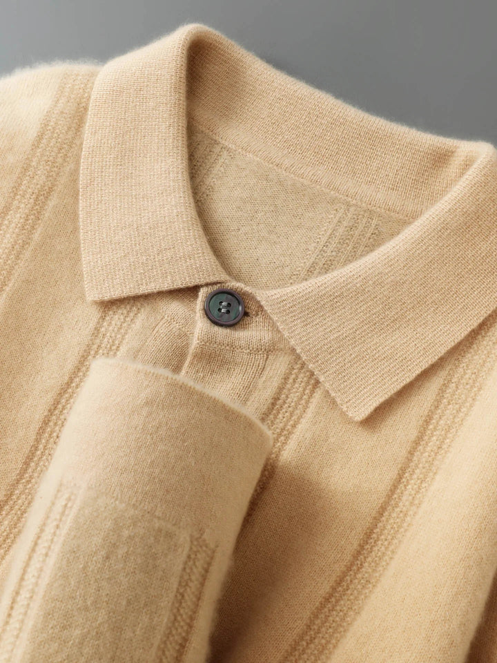 Alden Ribbed Cashmere Cardigan