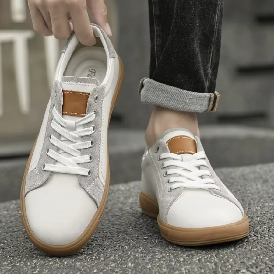 Italian Leather Sneakers