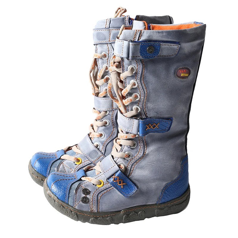 Officina Lace-Up Combat Boots