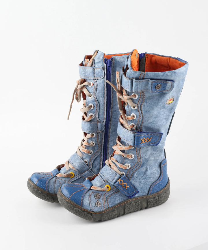 Officina Lace-Up Combat Boots