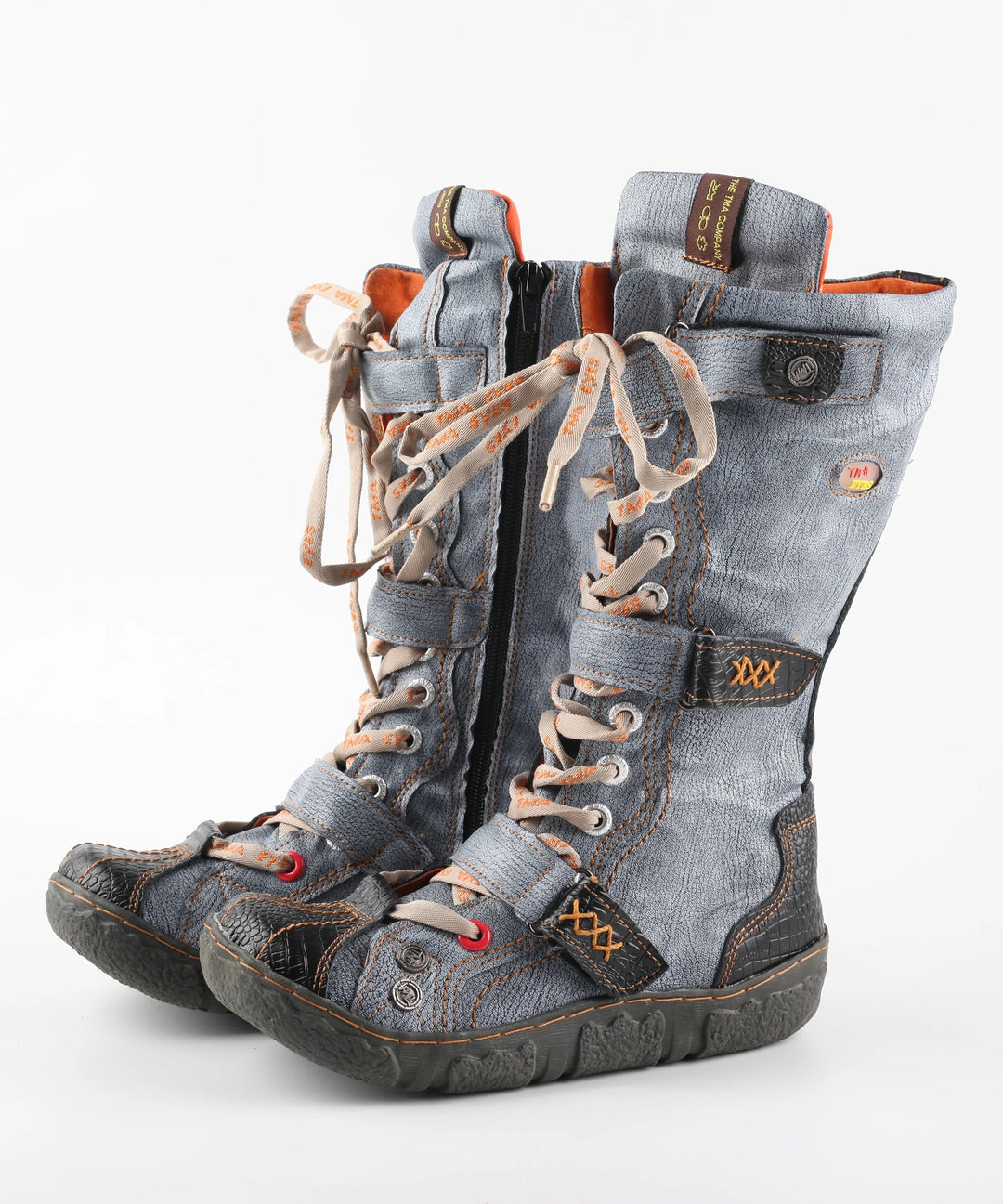 Officina Lace-Up Combat Boots