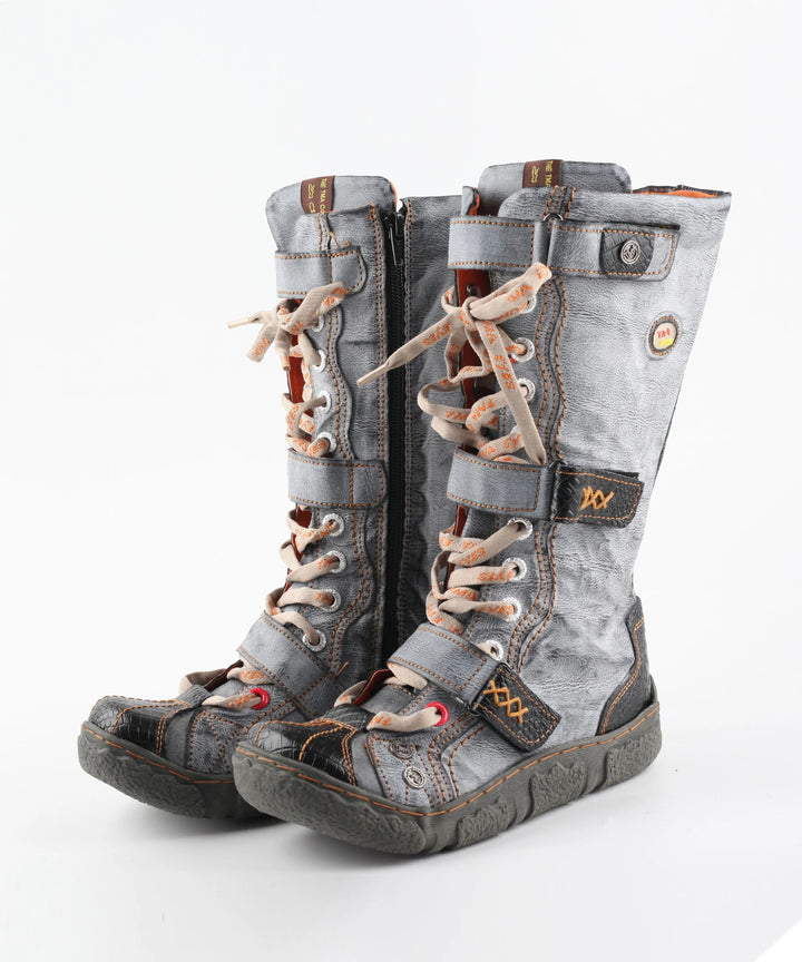 Officina Lace-Up Combat Boots