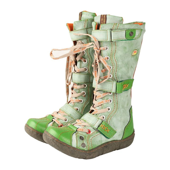 Officina Lace-Up Combat Boots