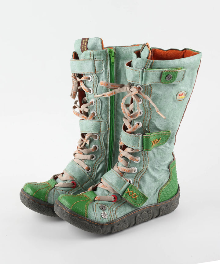 Officina Lace-Up Combat Boots