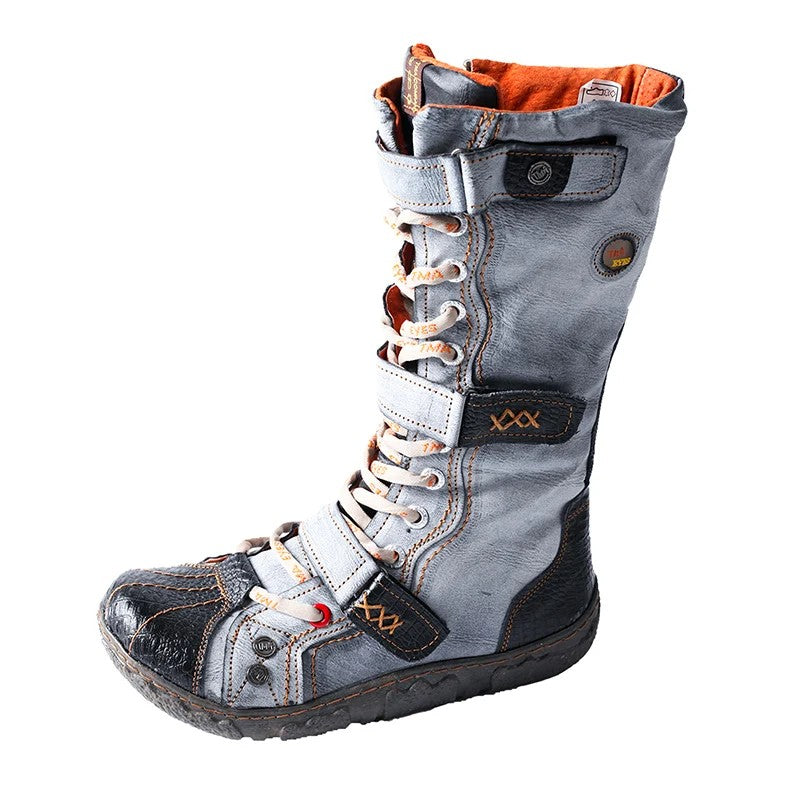 Officina Lace-Up Combat Boots