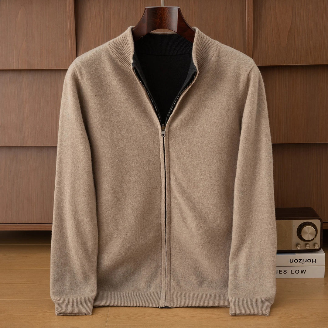 Ashford Reversible Wool Cardigan