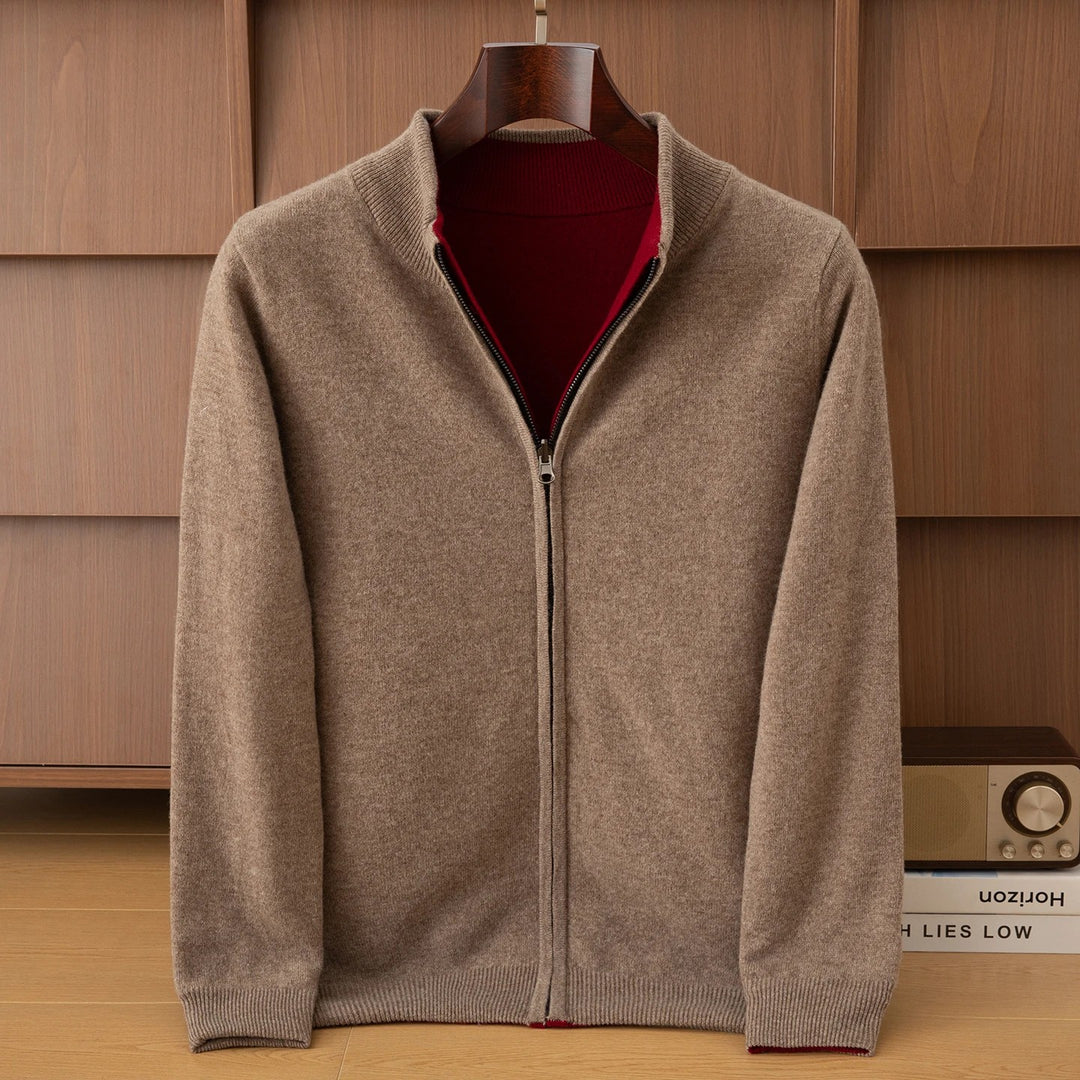 Ashford Reversible Wool Cardigan