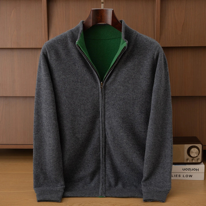 Ashford Reversible Wool Cardigan