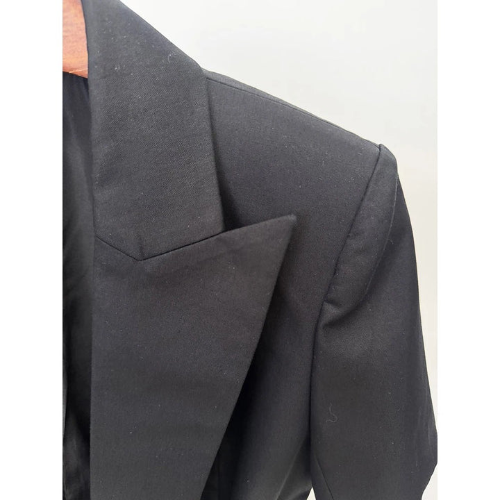 Cintura Belted Short-Sleeve Blazer