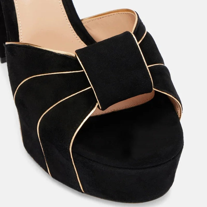 Vespera Buckle Platform Pumps