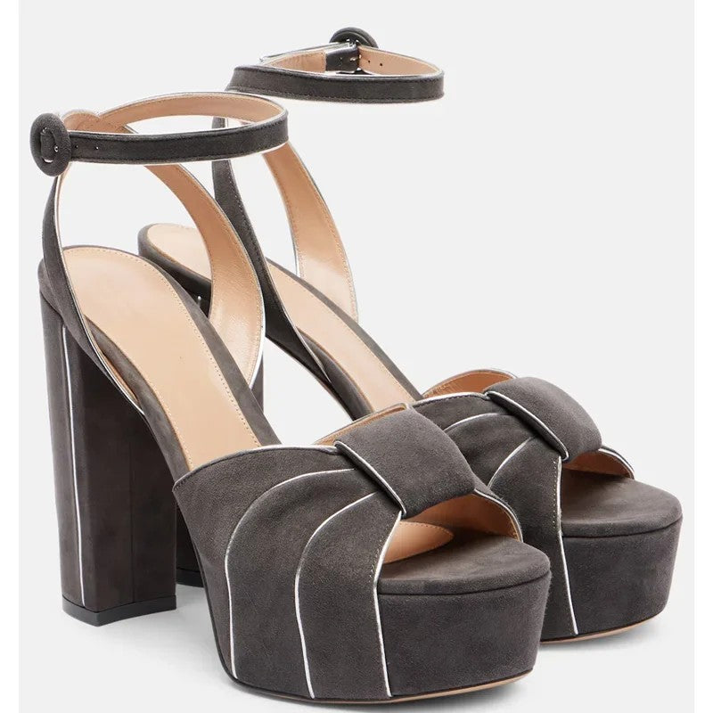 Vespera Buckle Platform Pumps