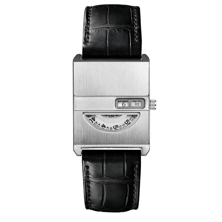 Porthole Half-Dial Watch