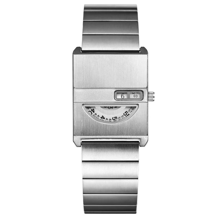 Porthole Half-Dial Watch