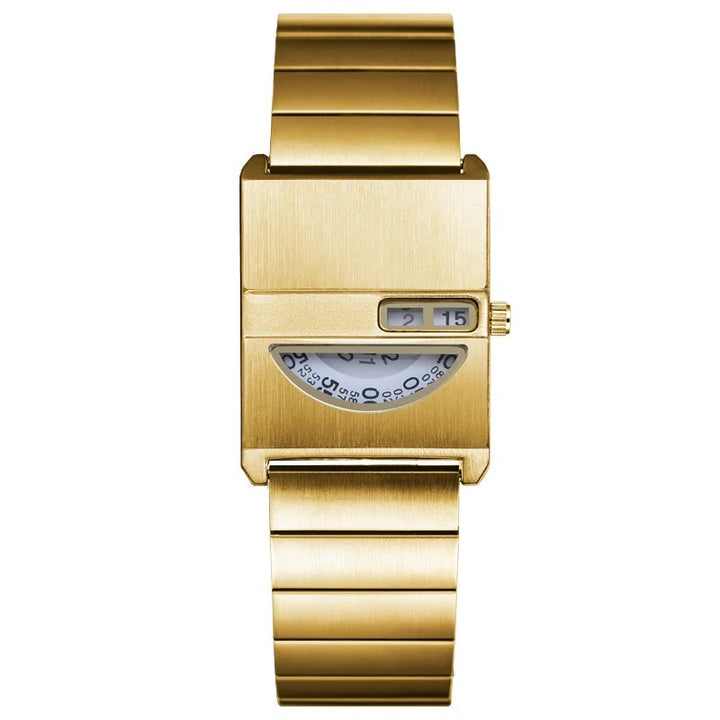 Porthole Half-Dial Watch
