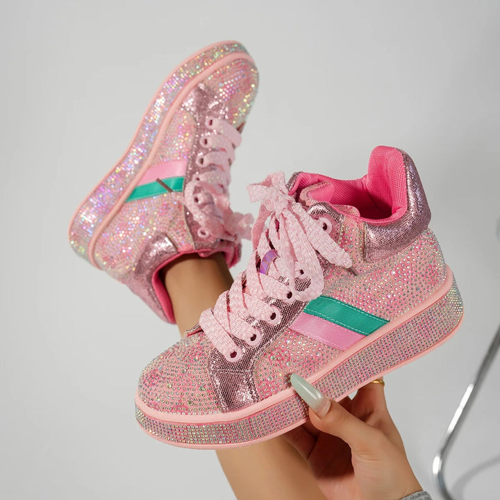 Confetti Rhinestone High-Tops