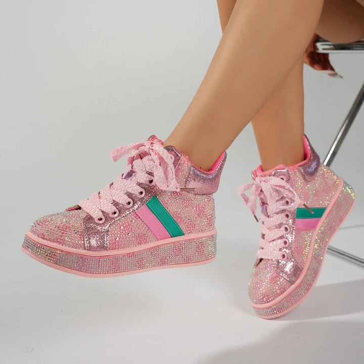 Confetti Rhinestone High-Tops