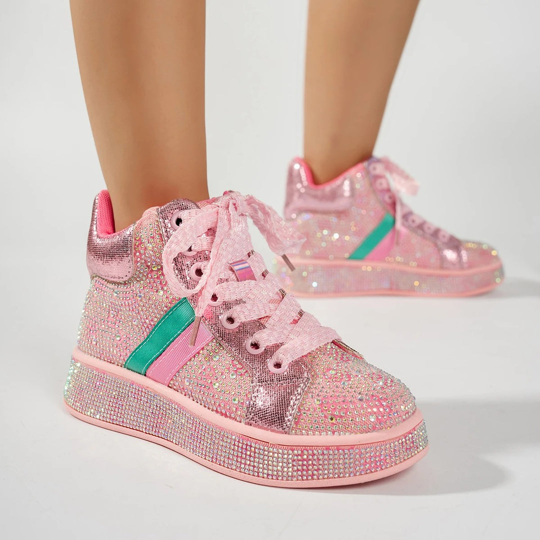 Confetti Rhinestone High-Tops