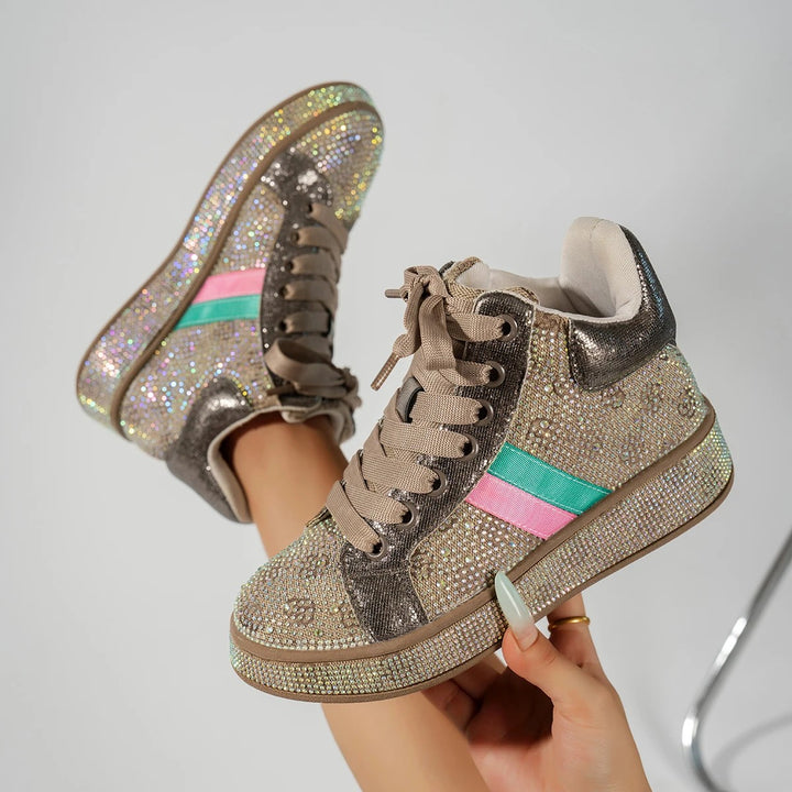 Confetti Rhinestone High-Tops