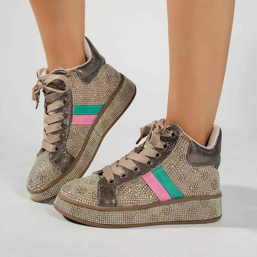 Confetti Rhinestone High-Tops