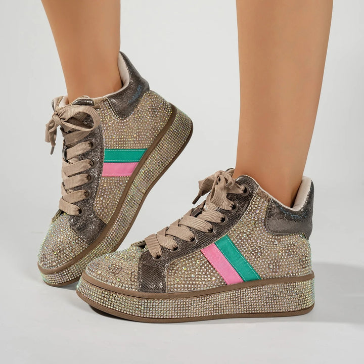 Confetti Rhinestone High-Tops