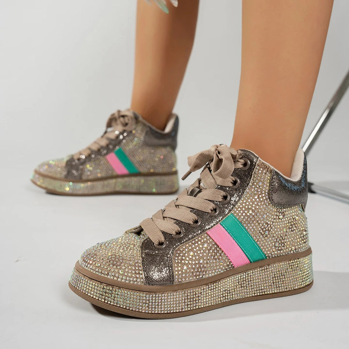 Confetti Rhinestone High-Tops
