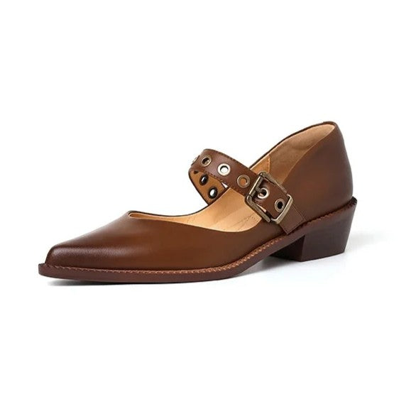 Novara Buckle Mary Janes