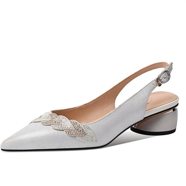 Aurelia Braid Slingbacks
