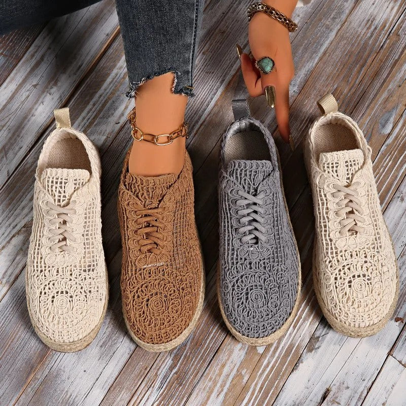Doily Crochet Sneakers