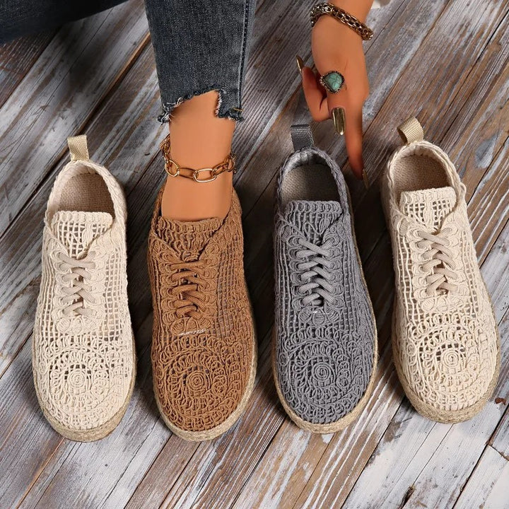 Doily Crochet Sneakers