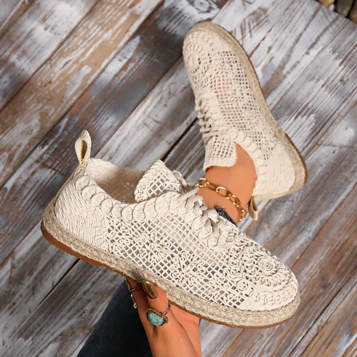 Doily Crochet Sneakers