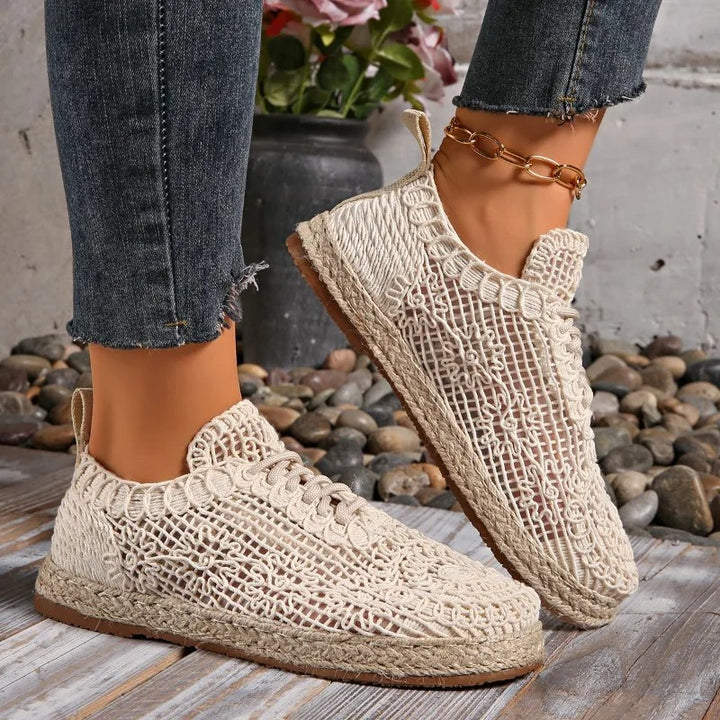 Doily Crochet Sneakers