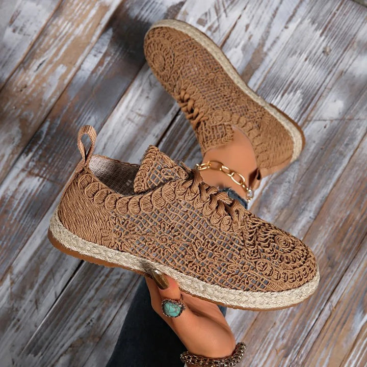 Doily Crochet Sneakers