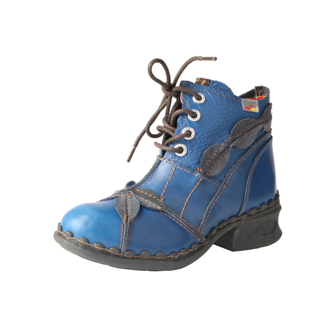 Fogliame Leaf-Stitched Ankle Boots