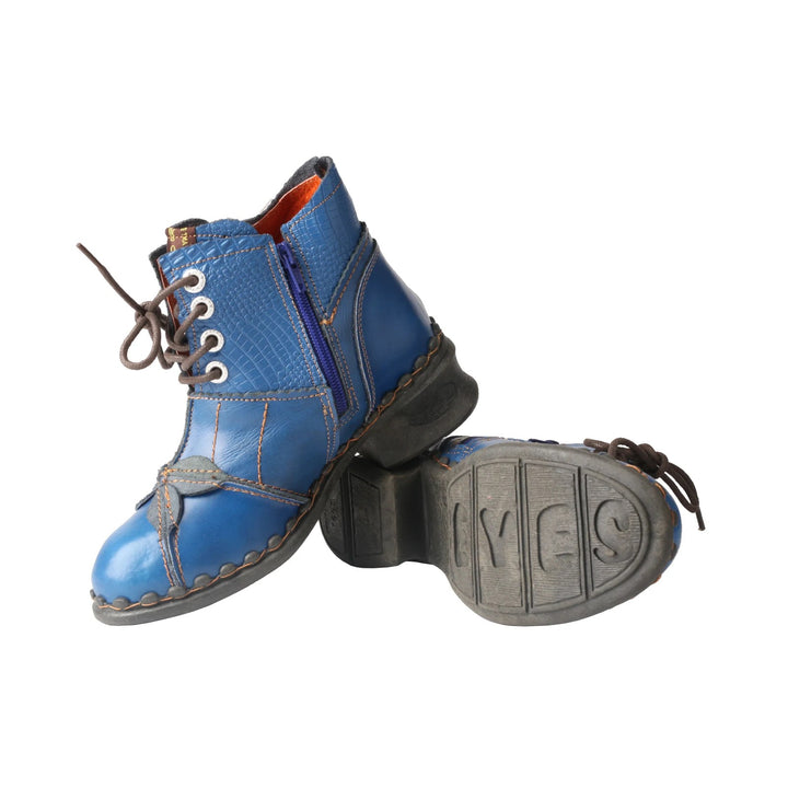 Fogliame Leaf-Stitched Ankle Boots