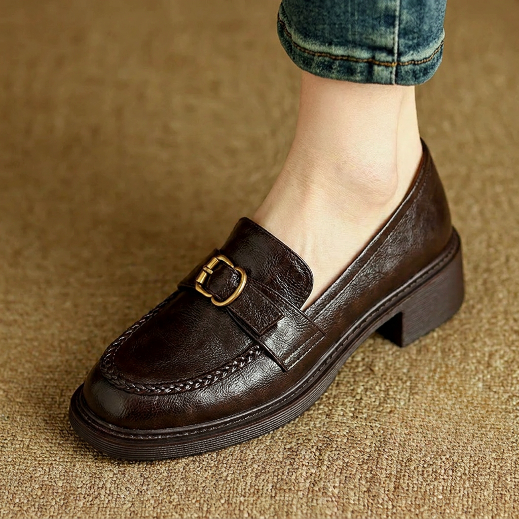 Blythe Buckle Loafers