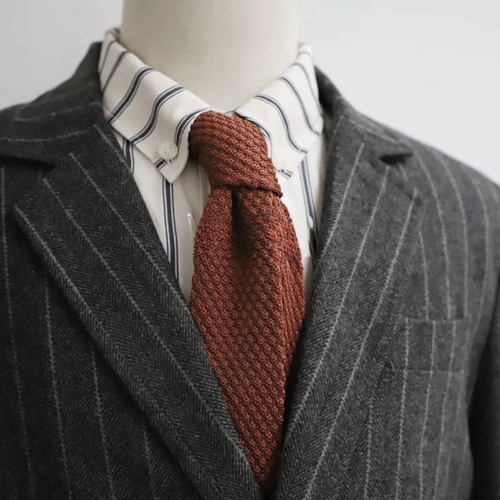 Slatefield Weave Tie